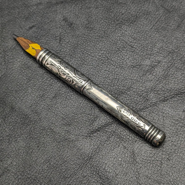 1894 British Antique Sterling Silver Pencil Holder Henry Griffith